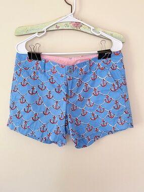 Lilly Pulitzer Callahan Shorts Anchors Away Print Size 6